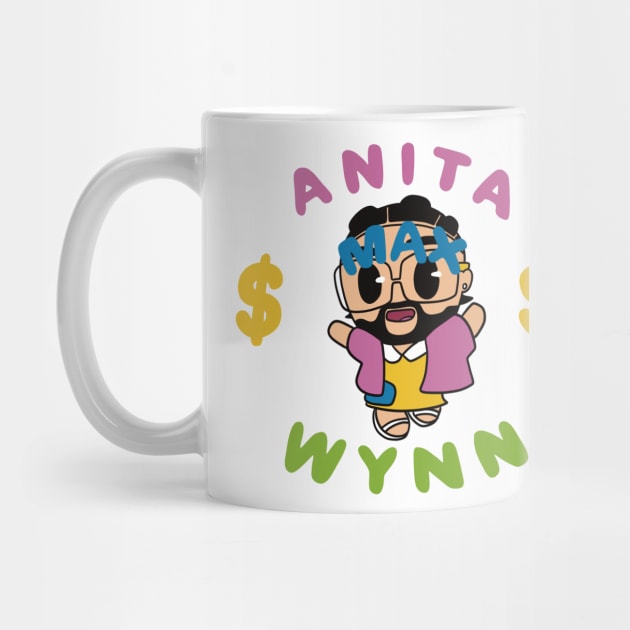 anita max wynn drake version tshirt by debruh